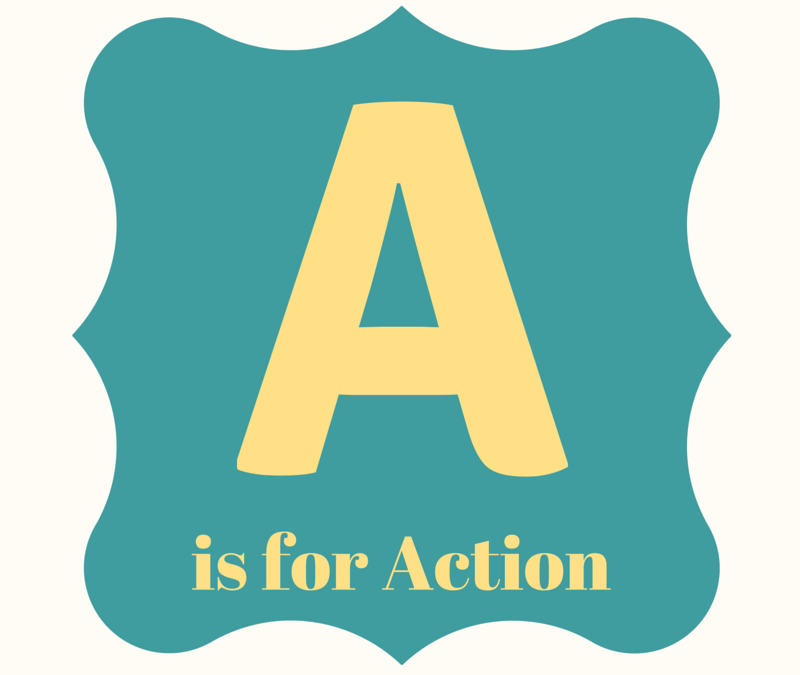 A Practical Alphabet for Writers: A is for Action